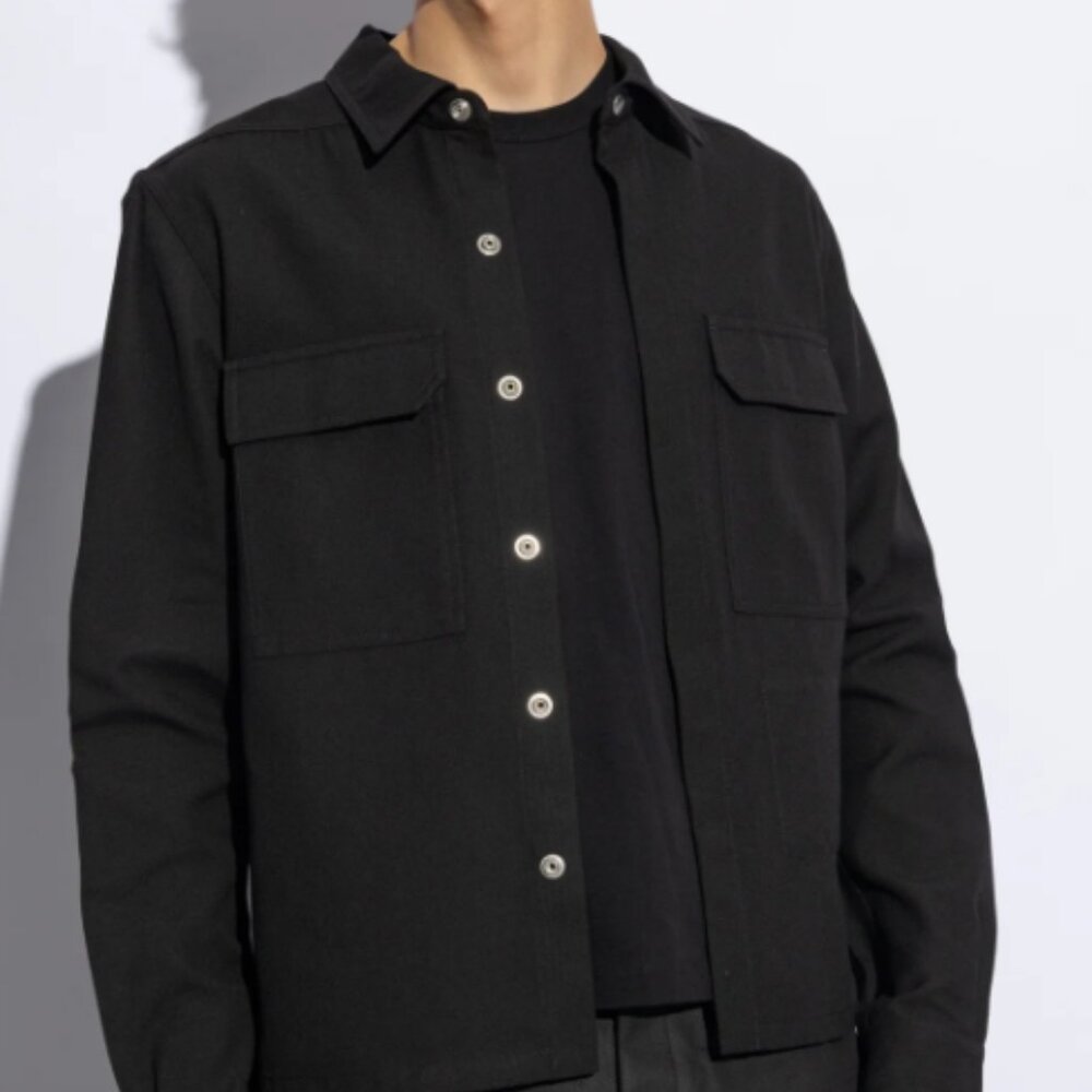 BNWT SS24 RICK OWENS "LIDO" CROPPED OUTERSHIRT 52